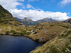Murchison Mountains – home of the takahē  ''Sarah Fisher''