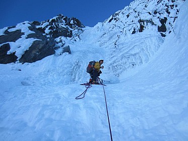 Douglas below crux
Photo:&nbsp;'2013 Aug 31 08:14'
Original size:&nbsp;1,024 x 768; 99 kB
Filename:&nbsp;'04 - Douglas below crux'