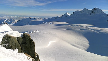 Part of the Fox neve from Pioneer Hut