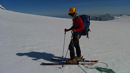 Dan on day trip to Pioneer Pass
