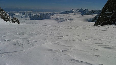 View of Fox neve from Pioneer Pass