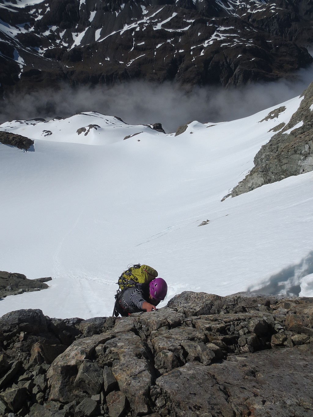 click on the photo to download the original image

6 Cristina tops out