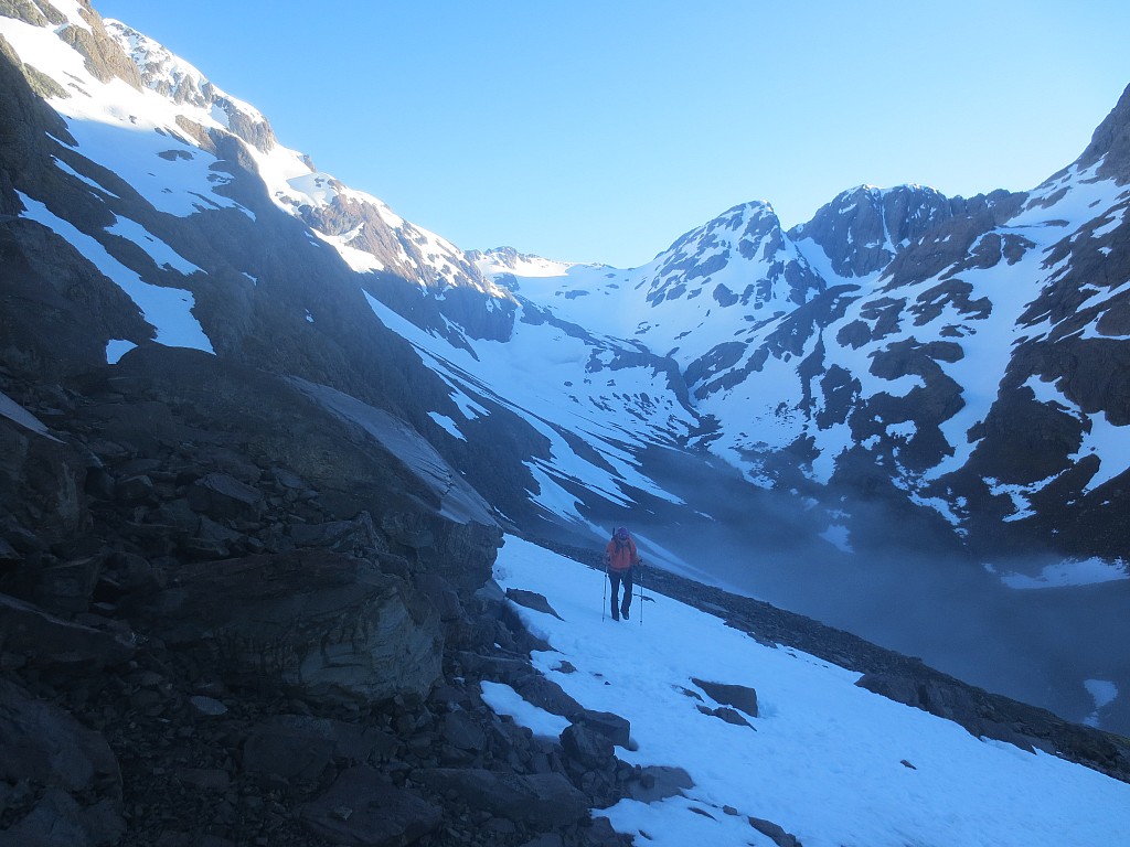 click on the photo to download the original image

1 Waimak Col behind