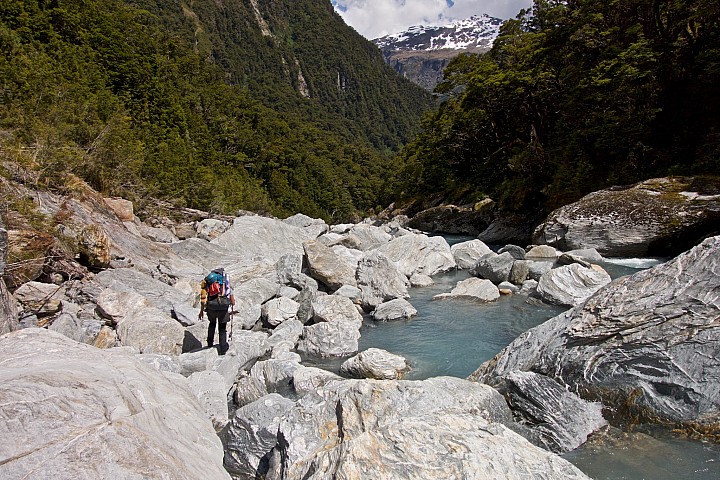 An easier section of Arawhata travel 