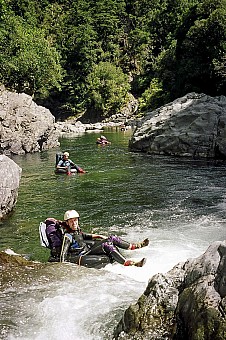 click on the photo and click again on the photo to download the original image

1994 Tararua FP Gorge trip Photo Peter Barnes