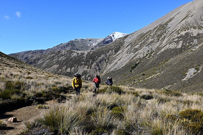 Trampers up high
Photo:&nbsp;Susi Lang
Photo:&nbsp;'2023 Mar 14 11:19'
Original size:&nbsp;1,000 x 667; 194 kB
Filename:&nbsp;'ABW Tararua TC 200 Trampers up high Susi Lang'