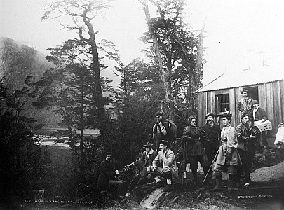 Head of Lake Te Anau, April 1895
